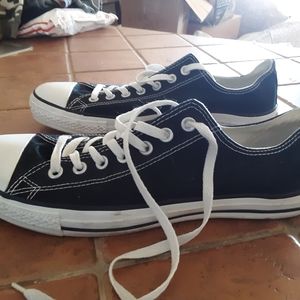 Mens Black LowTop Converse